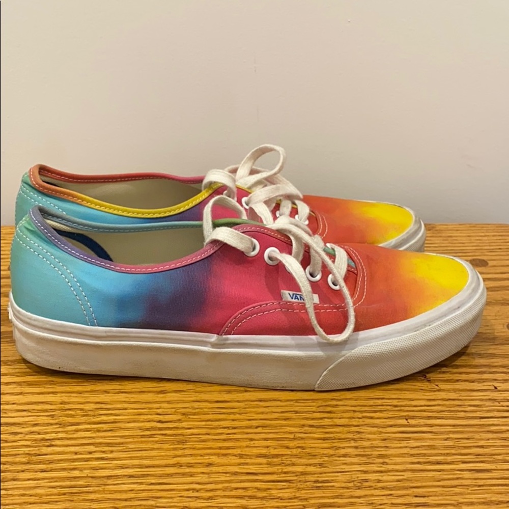 Women’s Rainbow Tie Dye Vans